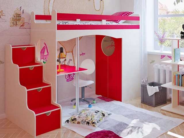 Кровати-чердаки, комплексы